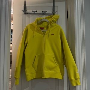 Authentic Supreme Yellow Windstopper